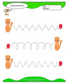 Çizgi Çalışma Sayfaları
